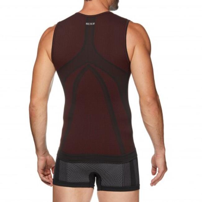 Six2 Maglia Termica Moto Dark Red Unisex